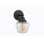 Craftmade Essex 12" Tall Bathroom Sconce Flat Black