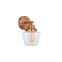 Craftmade Essex 12" Tall Bathroom Sconce Satin Brass