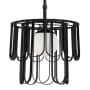 Craftmade Melody 15" Wide Pendant Flat Black