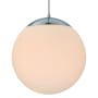 Craftmade Gaze 14" Wide Pendant with Frosted Glass Shade Chrome