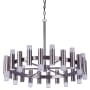 Craftmade Simple Lux 27" Wide LED Chandelier Brushed Polished Nickel