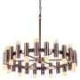 Craftmade Simple Lux 27" Wide LED Chandelier Satin Brass