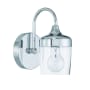 Craftmade Wrenn 10" Tall Bathroom Sconce Chrome