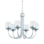 Craftmade Wrenn 6 Light 26" Wide Chandelier Chrome