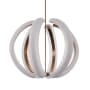 Craftmade Unwind 34" Wide LED Suspension Pendant Satin Brass