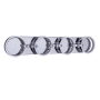 Craftmade Context 4 Light 33" Wide LED Vanity Light Chrome
