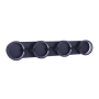 Craftmade Context 4 Light 33" Wide LED Vanity Light Flat Black