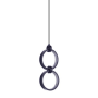 Craftmade Context 6" Wide LED Suspension Multi Light Pendant Flat Black