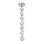 Craftmade Jackie 8" Wide LED Multi Light Pendant Polished Nickel