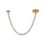 Craftmade Jackie 13" Wide LED Multi Light Pendant Satin Brass
