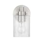 Craftmade Lyndsey 9" Tall Wall Sconce Brushed Polished Nickel