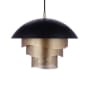 Craftmade Sculptural Statement Pendants 32" Wide LED Pendant Flat Black / Matte Gold