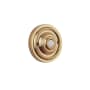 Craftmade 2-9/10" Tall Lighted Pushbutton Doorbell Satin Brass
