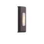 Craftmade 3-9/10" Tall Lighted Pushbutton Doorbell Antique Bronze
