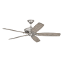 Craftmade Santori 60" 5 Blade Indoor Ceiling Fan Brushed Polished Nickel