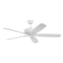 Craftmade Santori 60" 5 Blade Indoor Ceiling Fan Matte White