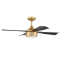 Craftmade Theo 42" 4 Blade Indoor Ceiling Fan Satin Brass