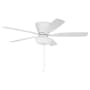 Craftmade Wheeler 52" 5 Blade Indoor LED Ceiling Fan White