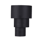 Craftmade Midtown 11" Tall Tiered LED Wall Sconce Midnight