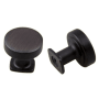 Crown Cabinet Hardware Modern 1-1/4 Inch Mushroom Cabinet Knob Oil Rubbed Bronze
