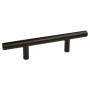 Crown Cabinet Hardware 3 Inch Center to Center Bar Cabinet Pull Matte Black
