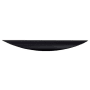 Crown Cabinet Hardware Waterfall 5 Inch Center to Center Finger Cabinet Pull Matte Black