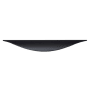 Crown Cabinet Hardware Waterfall 3-3/4 Inch Center to Center Finger Cabinet Pull Matte Black