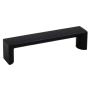Crown Cabinet Hardware Modern 3-3/4 Inch Center to Center Handle Cabinet Pull Matte Black