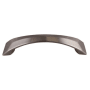 Crown Cabinet Hardware Deco 3-3/4 Inch Center to Center Dome Arch Cabinet Handle / Drawer Pull Satin Nickel