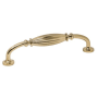 Crown Cabinet Hardware Deco 5 Inch Center to Center Handle Cabinet Pull Rose Gold
