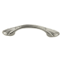 Crown Cabinet Hardware Deco 3 Inch Center to Center Arch Cabinet Pull Satin Nickel