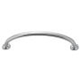 Crown Cabinet Hardware Deco 5" Center to Center Arch Bow Cabinet Handle / Drawer Pull Polished Chrome
