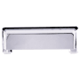 Crown Cabinet Hardware Charleston 3 Inch and 3-3/4 Inch Dual Center to Center Cup Cabinet Pull Polished Chrome