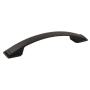 Crown Cabinet Hardware St. Louis 5 Inch Center to Center Arch Cabinet Pull Oil Rubbed Bronze