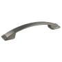 Crown Cabinet Hardware St. Louis 5 Inch Center to Center Arch Cabinet Pull Satin Nickel
