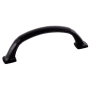Crown Cabinet Hardware Madison 3-3/4" Center to Center Arch Bow Cabinet Handle / Drawer Pull Matte Black