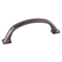 Crown Cabinet Hardware Madison 3-3/4" Center to Center Arch Bow Cabinet Handle / Drawer Pull Dark Pewter
