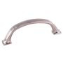 Crown Cabinet Hardware Madison 3-3/4" Center to Center Arch Bow Cabinet Handle / Drawer Pull Satin Nickel
