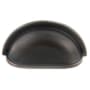 Crown Cabinet Hardware 3 Inch Center to Center Cup Cabinet Pull Oil Rubbed Bronze