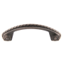 Crown Cabinet Hardware Rope 3 Inch Center to Center Arch Cabinet Pull Oil Rubbed Bronze
