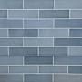 Cruz Bay Studio Bedouin - 4" x 12" Brick Wall Tile - Glossy Visual - Sold by Carton (9.9 SF/Carton) Blue Gloss