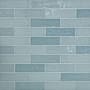 Cruz Bay Studio Bedouin - 4" x 12" Brick Wall Tile - Glossy Visual - Sold by Carton (9.9 SF/Carton) Green Gloss