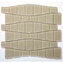 Cruz Bay Studio Ripple - 11" x 12" Block Random Wall Tile - Glossy, Matte Visual - Sold by Carton (10.56 SF/Carton) Mojave Matte