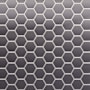 Cruz Bay Studio 3 inch Beehive - 10" x 12" Geometric Floor and Wall Tile - Matte Visual - Sold by Carton (9.13 SF/Carton) Carbon Matte