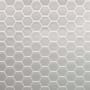 Cruz Bay Studio 3 inch Beehive - 10" x 12" Geometric Floor and Wall Tile - Matte Visual - Sold by Carton (9.13 SF/Carton) Misty Grey Matte