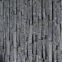 Cruz Bay Studio Linear Lines - 6" x 12" Brick Wall Tile - Textured Visual - Sold by Carton (5.2 SF/Carton) Shadow Black