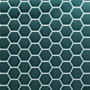 Cruz Bay Studio 3 inch Beehive - 10" x 12" Geometric Floor and Wall Tile - Matte Visual - Sold by Carton (9.13 SF/Carton) Marine Matte