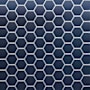 Cruz Bay Studio 3 inch Beehive - 10" x 12" Geometric Floor and Wall Tile - Matte Visual - Sold by Carton (9.13 SF/Carton) Deep Blue Matte