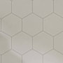 Cruz Bay Studio Honeycomb - 9" x 10" Geometric Floor and Wall Tile - Matte Visual - Sold by Carton (9.08 SF/Carton) White Matte