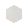Cruz Bay Studio Honeycomb - 9" x 10" Geometric Floor and Wall Tile - Matte Visual - Sold by Carton (9.08 SF/Carton) Gray Matte